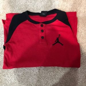 Long sleeve buttoned Jordan shirt
